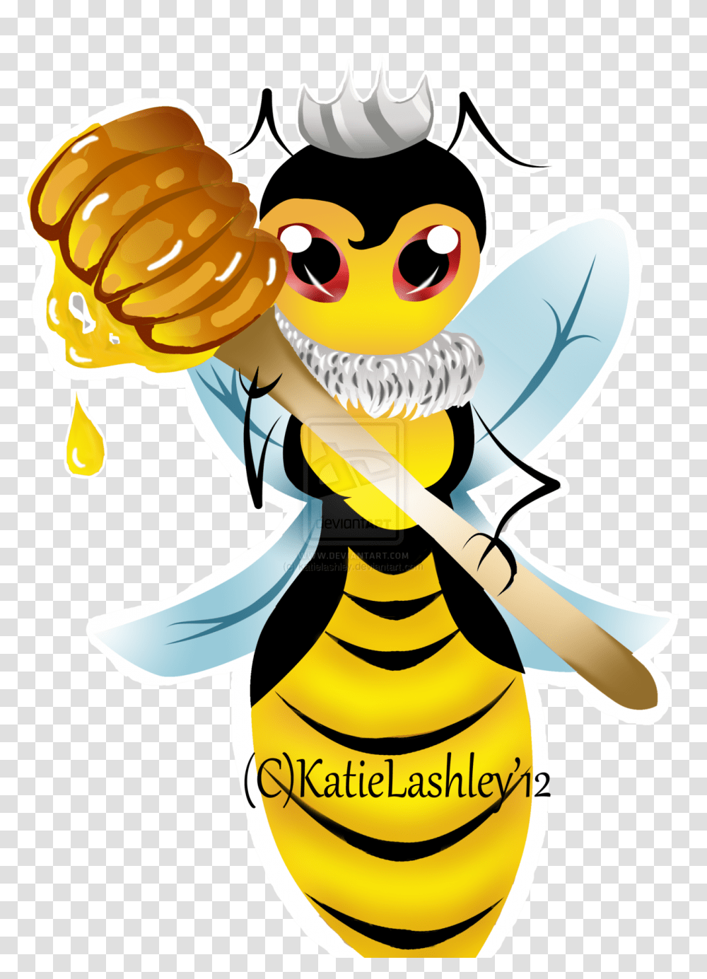 Queen Bee Clip Art, Animal, Insect, Invertebrate, Honey Bee Transparent Png