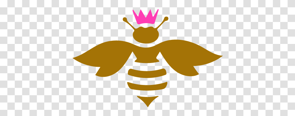 Queen Bee Clipart Cute Queen Bee Clipart, Wasp, Insect, Invertebrate, Animal Transparent Png