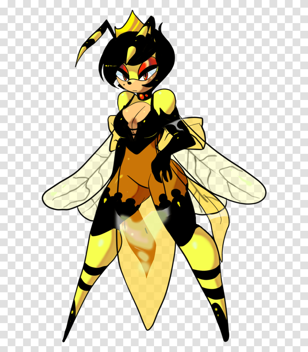 Queen Bee Jpg Freeuse Library Terraria Queen Bee Chan, Comics, Book, Person, Human Transparent Png