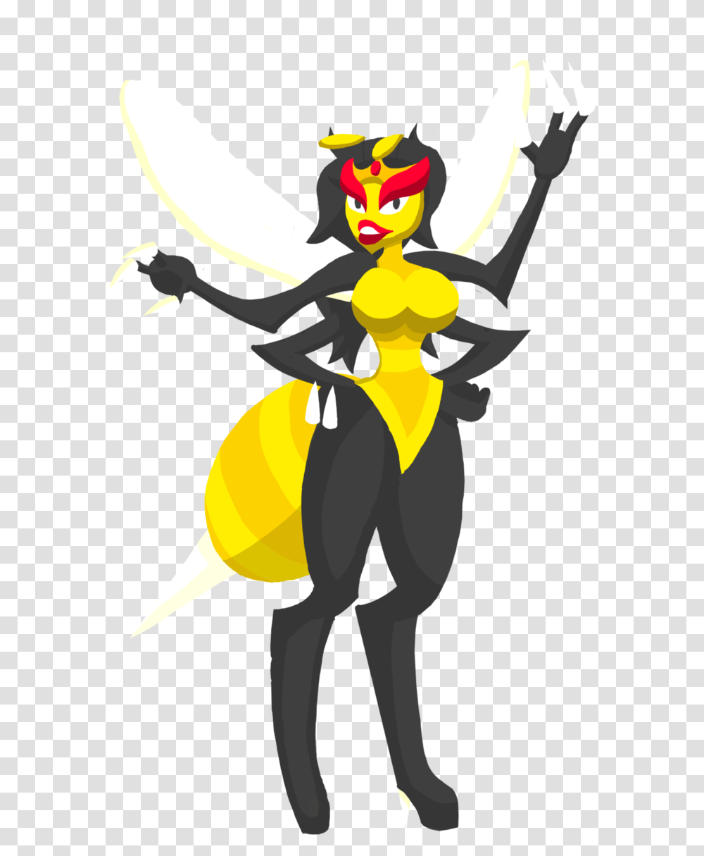 Queen Bee Quarma By Sorawolf7 Bee, Person, Human Transparent Png