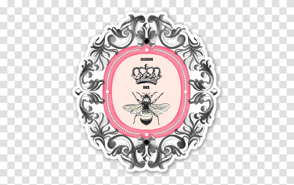 Queen Bee Sticker Illustration, Spider, Invertebrate, Animal, Arachnid Transparent Png