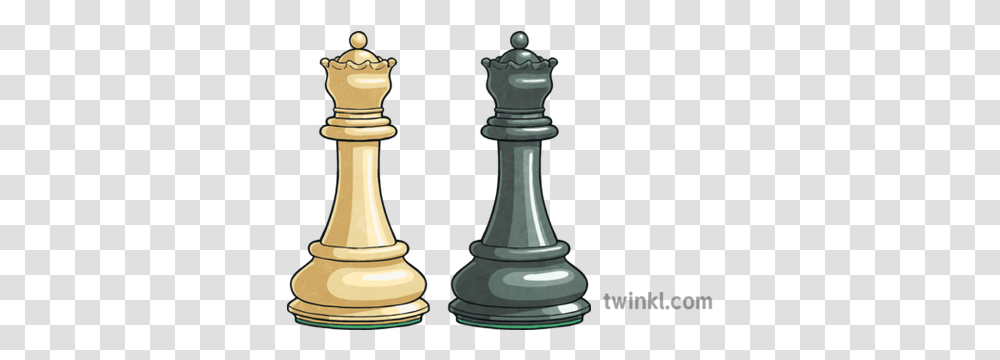 Queen Chess Pieces Illustration Twinkl Solid, Game,  Transparent Png