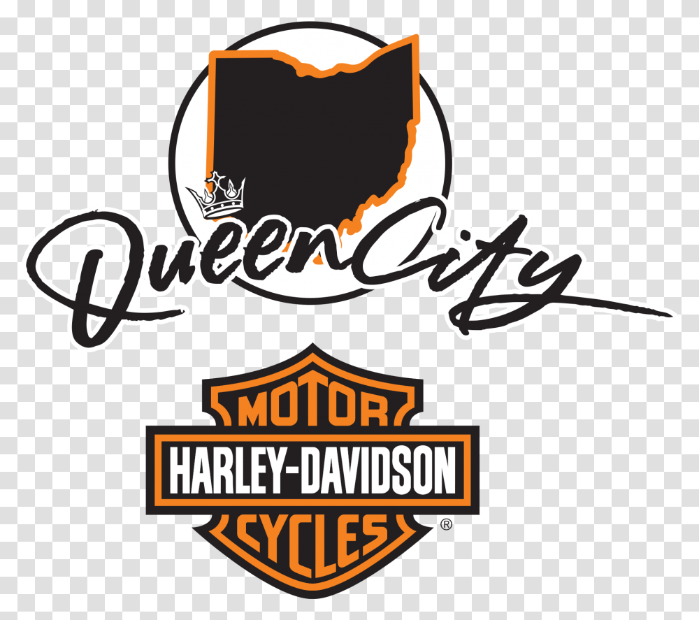 Queen City Harley Davidson Harley Davidson, Logo, Trademark Transparent Png