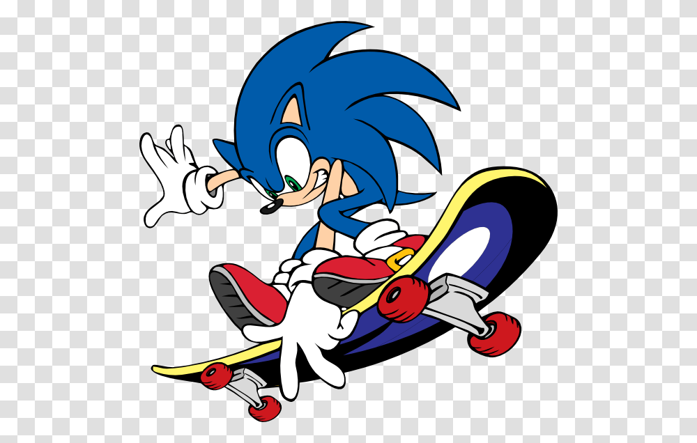 Queen Clipart Gambar Sonic On A Skateboard, Dragon, Transportation, Outdoors Transparent Png