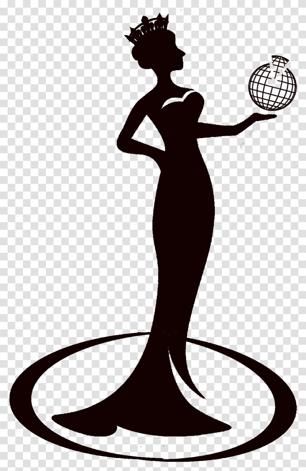 Queen Clipart Ms Universe Miss Universe Silhouette, Dress, Clothing, Female, Standing Transparent Png