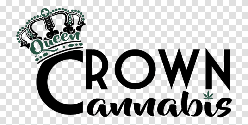 Queen Crown Cannabis Graphic Design, Logo, Trademark Transparent Png