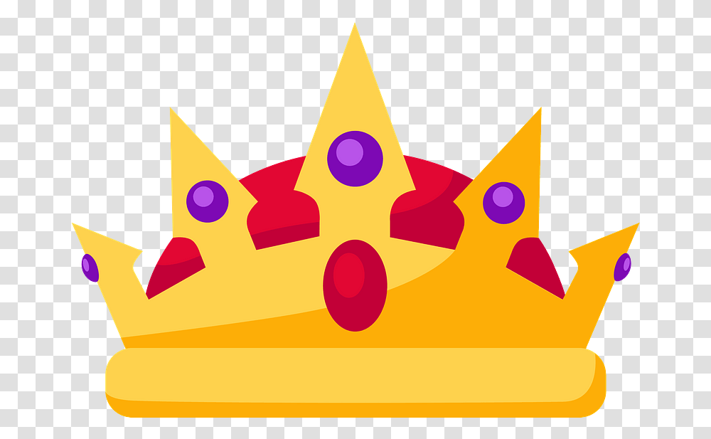 Queen Crown Clipart Girly, Cake, Dessert, Food, Icing Transparent Png
