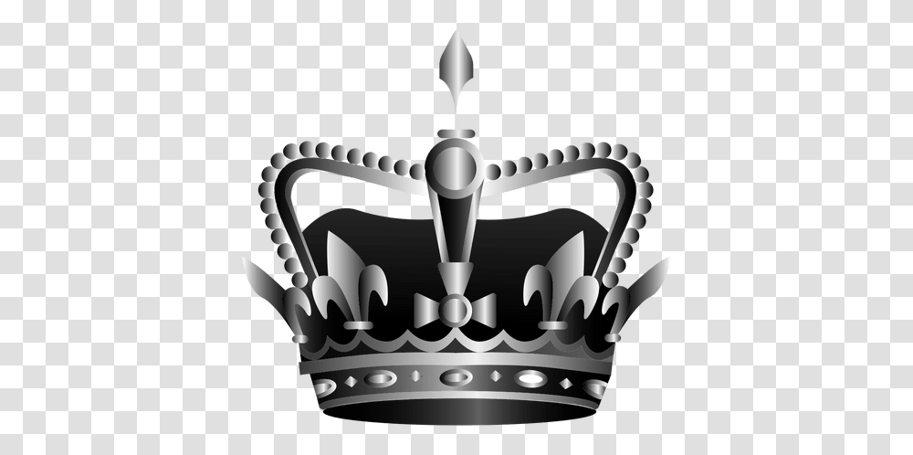 Queen Crown Illustration & Svg Vector File King Black Crown Background, Symbol, Emblem, Logo, Trademark Transparent Png
