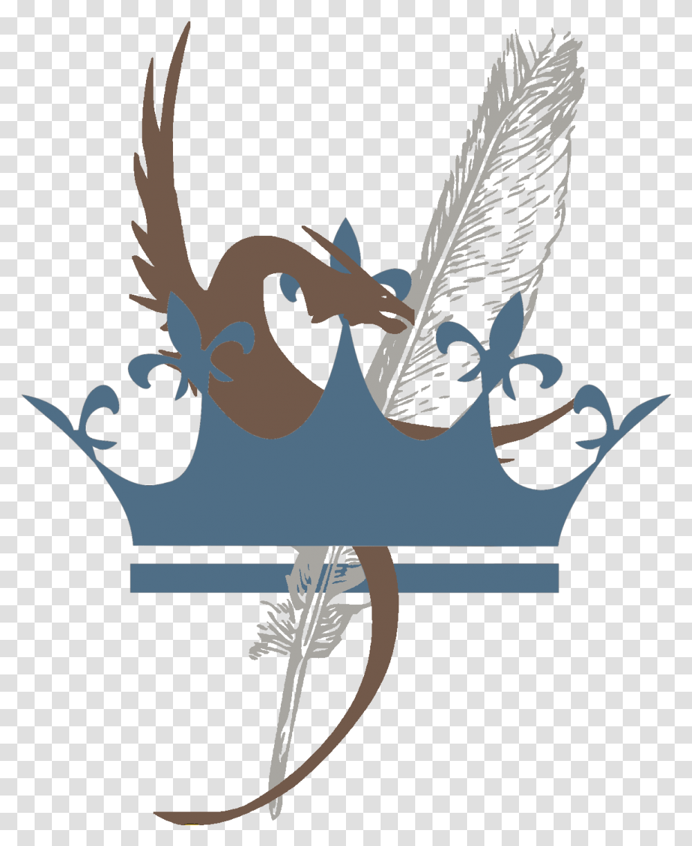 Queen Crown Logo Queen Crown Free Svg, Dragon, Bird, Animal Transparent Png