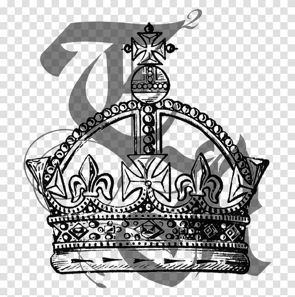 Queen Elizabeth Crown Logo, Accessories, Accessory, Cross Transparent Png