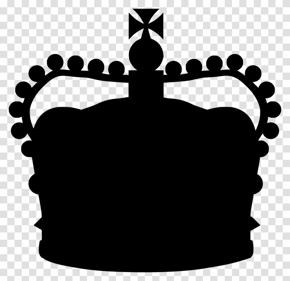 Queen Elizabeth Monogram Clipart Keep Calm Crown Vector, Gray, World Of Warcraft Transparent Png