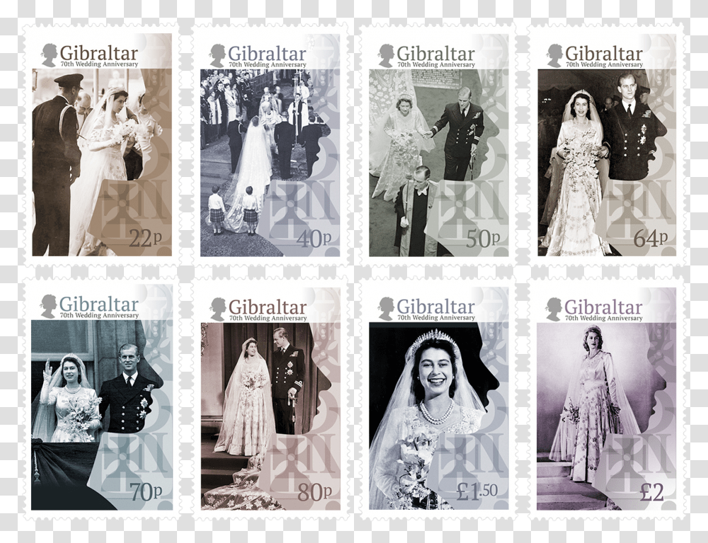 Queen Elizabeth Wedding Dress, Person, Human, Poster, Advertisement Transparent Png