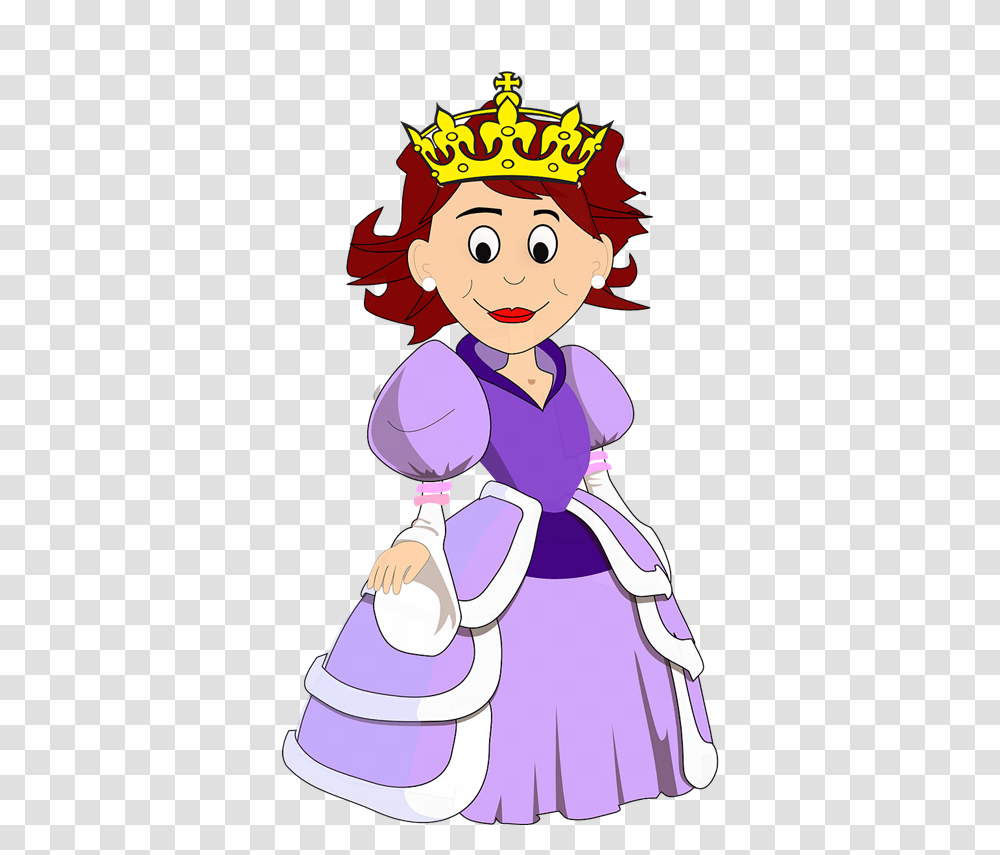 Queen Esther Clipart Background Queen Clipart, Person, Costume, Female, Purple Transparent Png
