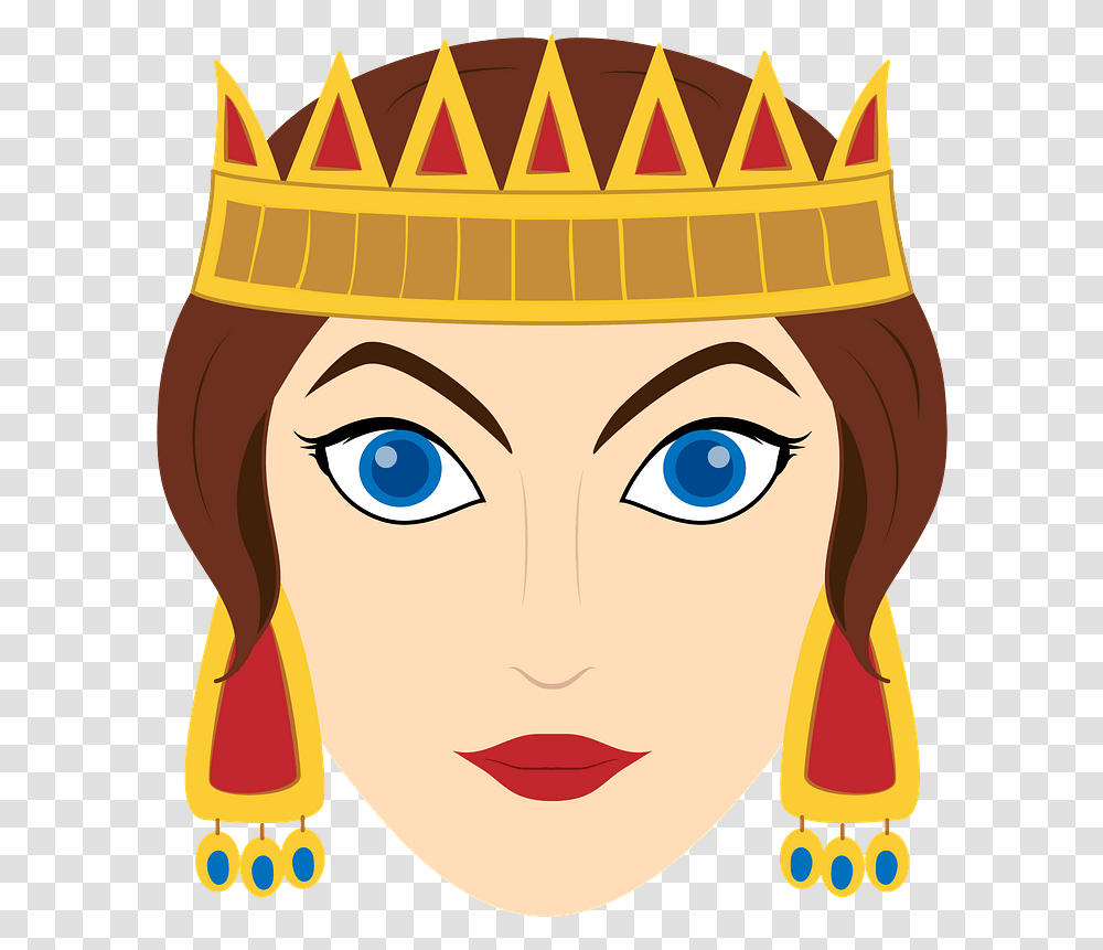 Queen Face Clipart Free Download Creazilla, Poster, Advertisement, Clothing, Apparel Transparent Png