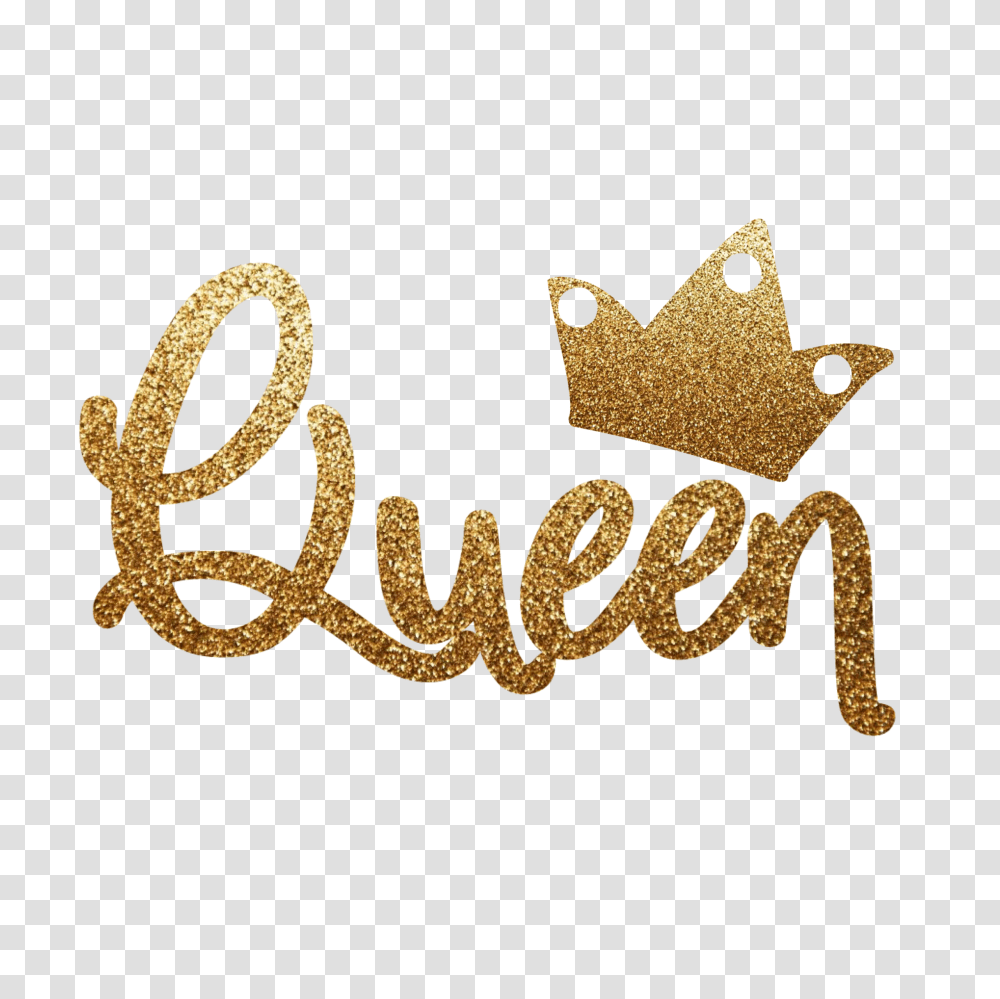 Queen Imthequeen Gold Glitter Goldglitter Crown Goldcro Headpiece, Rug, Text, Alphabet, Accessories Transparent Png