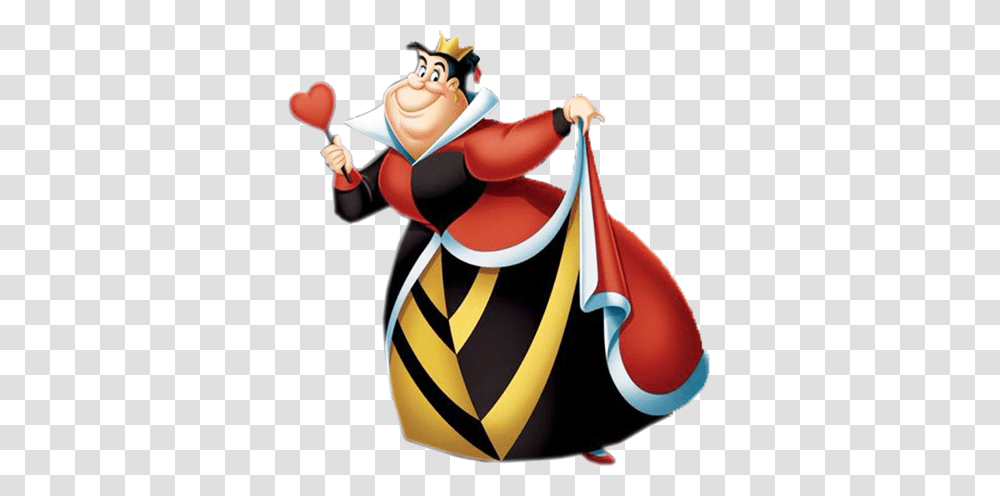 Queen King Of Hearts Clipart Alice In Wonderland, Bullfighter, Performer, Leisure Activities, Musical Instrument Transparent Png