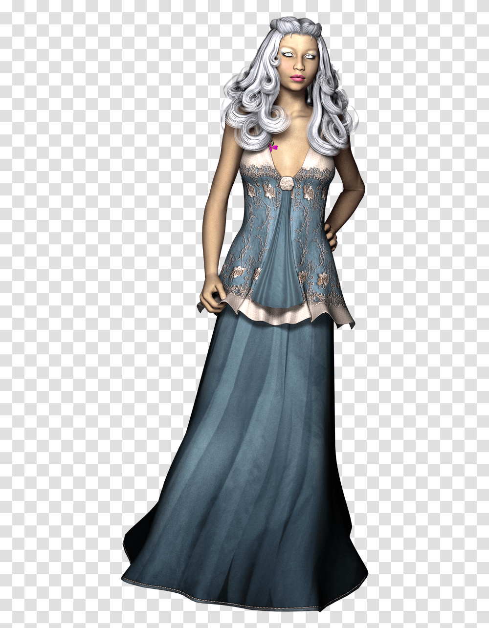 Queen Lady, Evening Dress, Robe, Gown Transparent Png