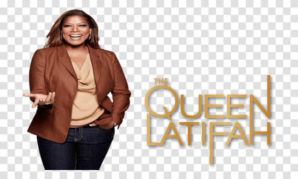 Queen Latifah Show, Jacket, Coat, Person Transparent Png