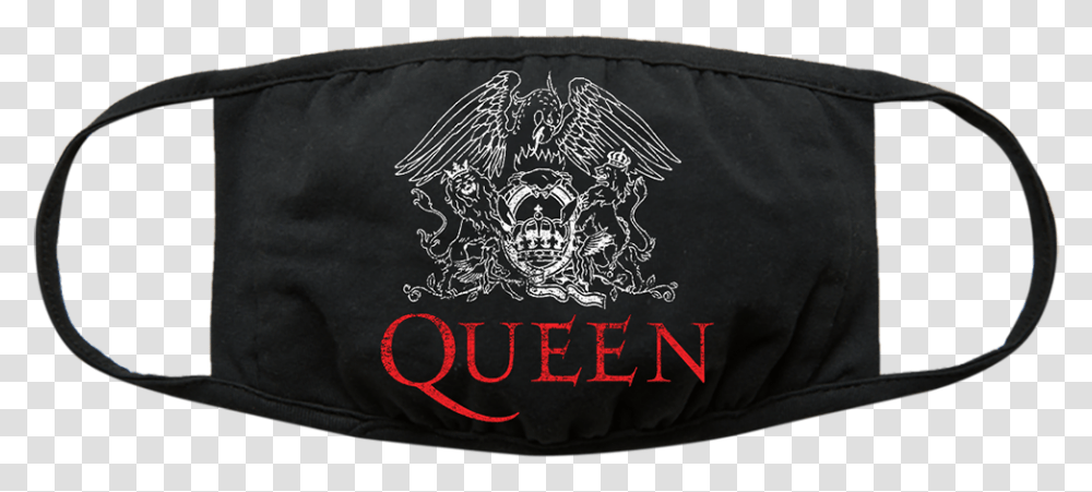 Queen Logo Face Mask Rolling Stones Face Mask, Pillow, Cushion, Clothing, Text Transparent Png