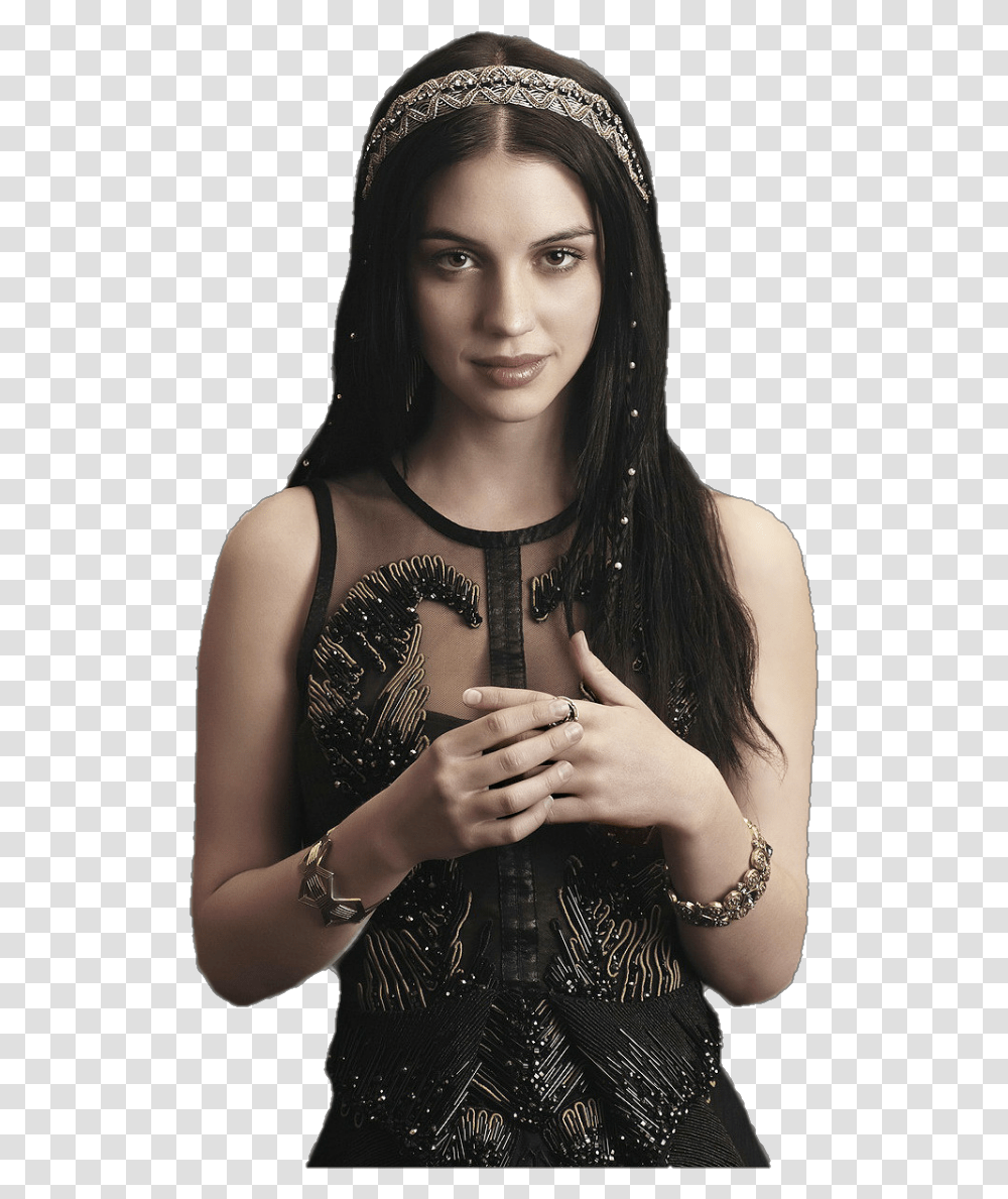 Queen Mary Reign Hair Queen Of Scotland Reign, Person, Human, Finger, Skin Transparent Png