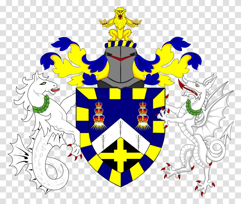 Queen Mary University Coat Of Arms, Emblem, Logo, Trademark Transparent Png