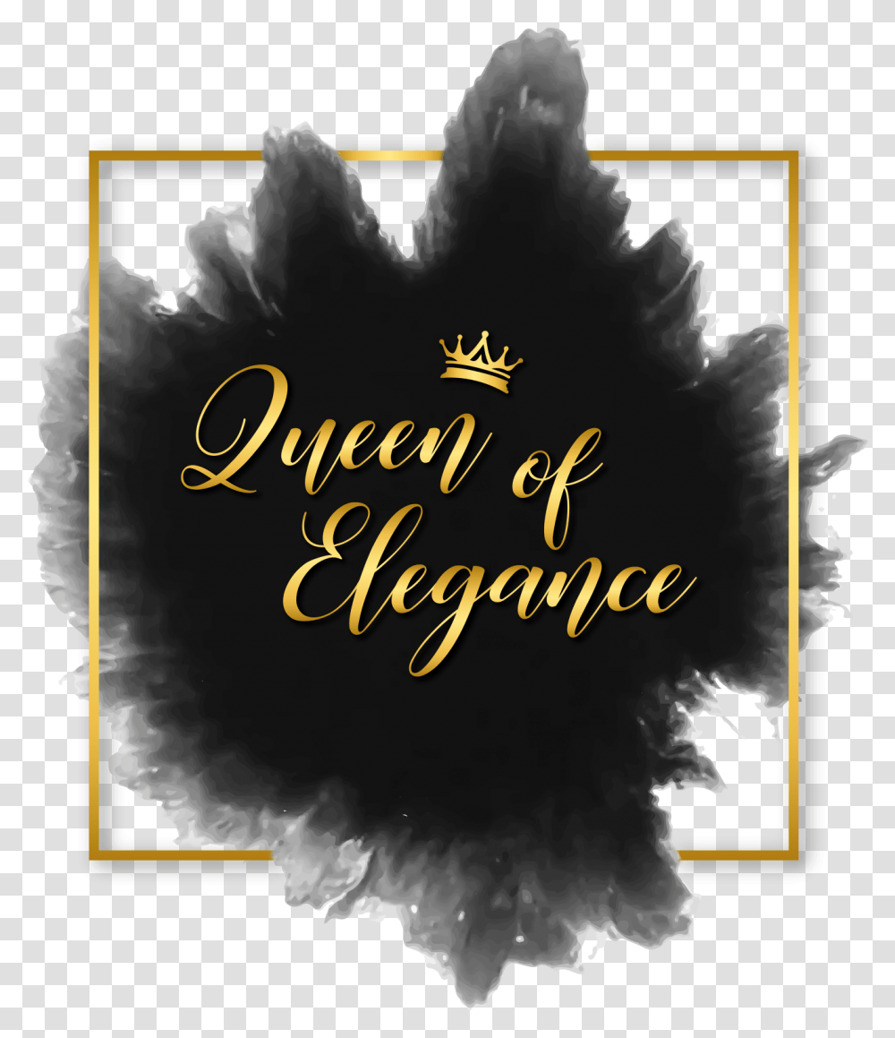 Queen Of Elegance Logo & Identity Jelena Tsaritsa Decorative, Text, Poster, Advertisement, Book Transparent Png