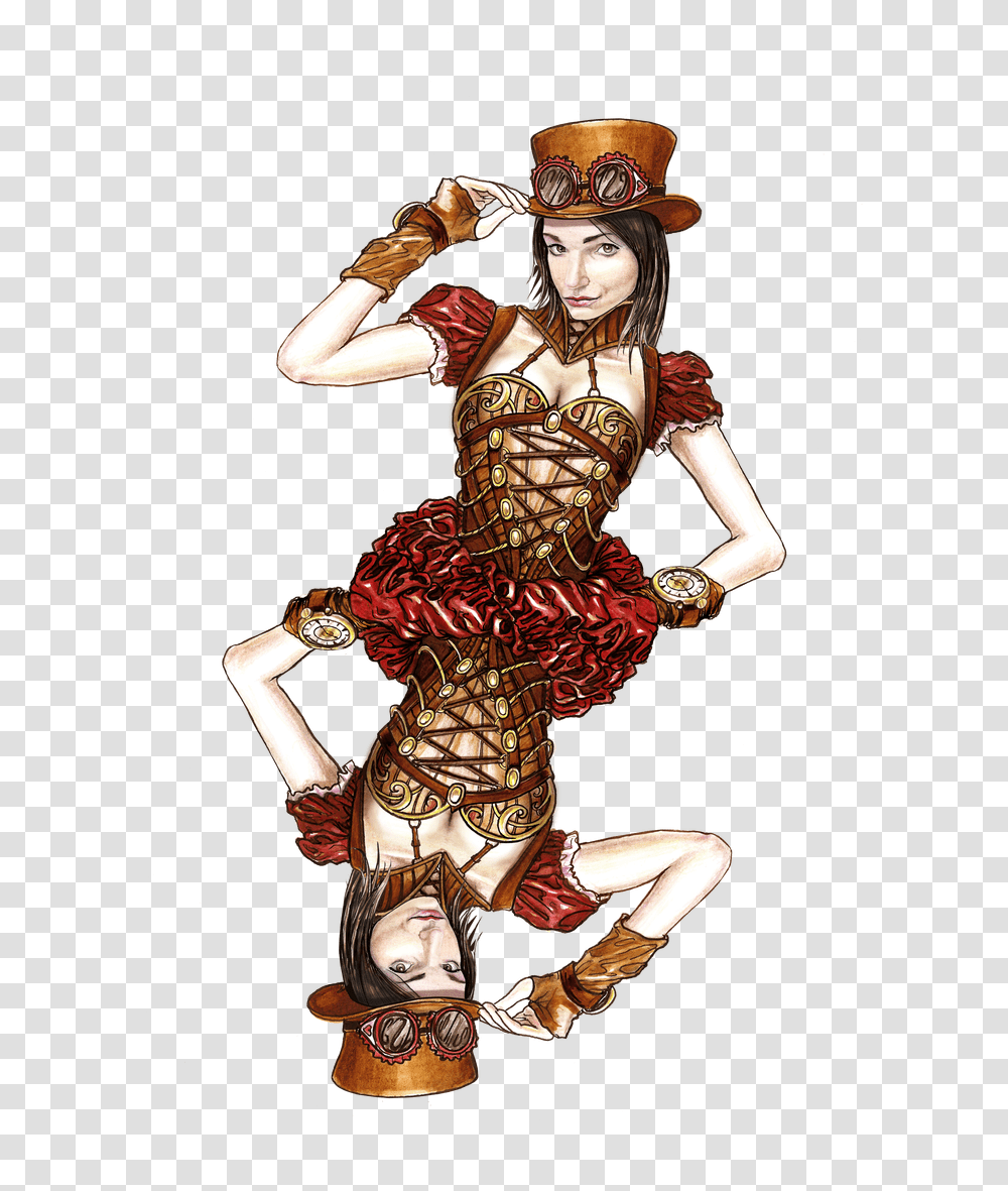 Queen Of Hearts Card Cards King Queen, Person, Costume, Leisure Activities, Performer Transparent Png