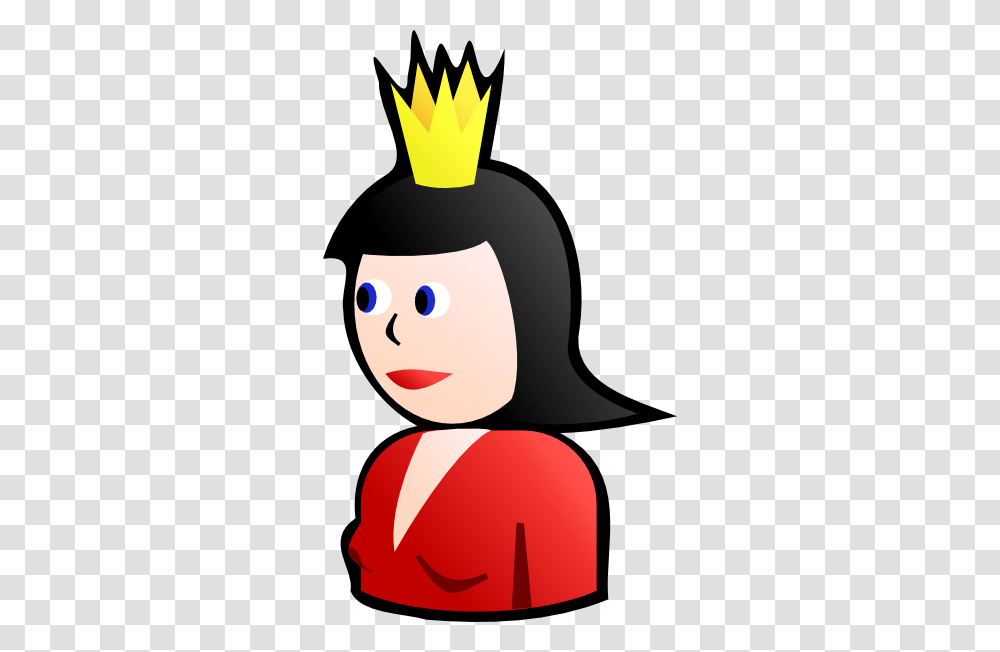 Queen On Card Clip Art For Web, Penguin, Bird, Animal, Label Transparent Png