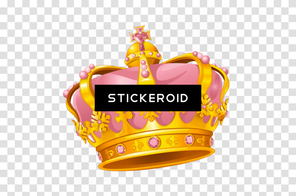 Queen Princess Crown Clipart Download Queen Pink Cartoon Crown, Accessories, Accessory, Jewelry, Birthday Cake Transparent Png