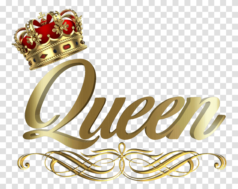 Queen Rainha Crown Coroa Majestade Royalty Realeza Calligraphy, Accessories, Accessory, Birthday Cake Transparent Png