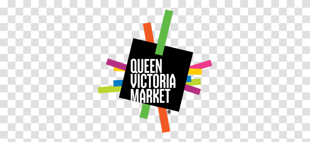 Queen Victoria Market Marketplace Indian Festival Melbourne Queen Vic Market Logo, Text, Symbol, Clothing, Graphics Transparent Png