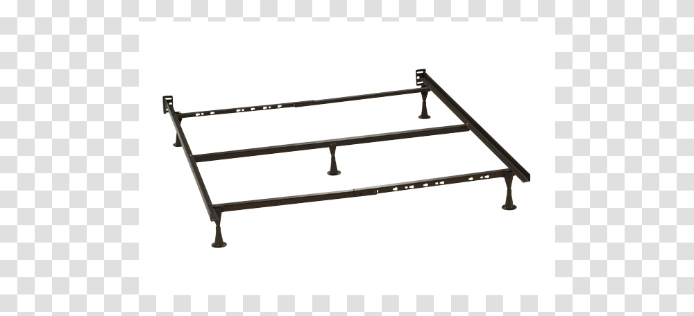 Queenking Metal Frame With Center Support Frame For Mattress, Furniture, Table, Shelf, Indoors Transparent Png
