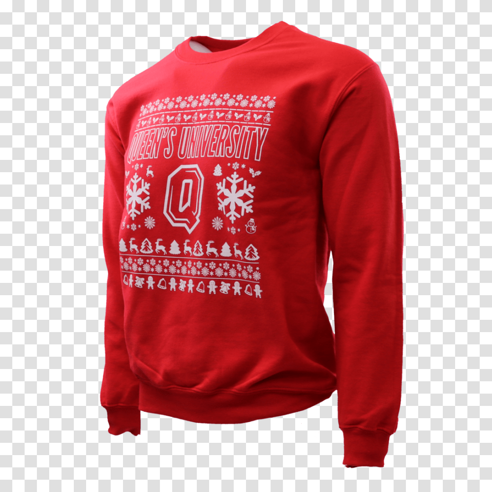 Queens Not So Ugly Christmas Sweater Queens Q Shop, Apparel, Sleeve, Long Sleeve Transparent Png