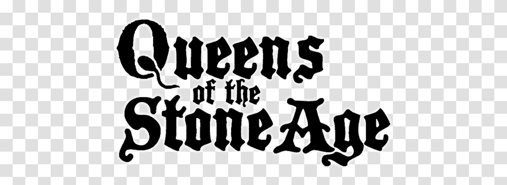 Queens Of The Stone Age Queen Of The Stone Age, Text, Label, Handwriting, Calligraphy Transparent Png