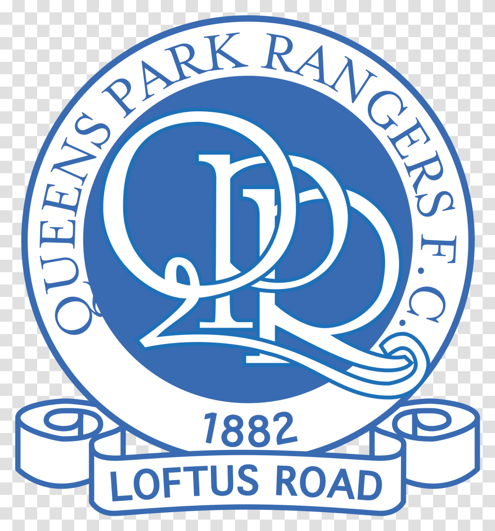 Queens Park Rangers Fc Logo Queens Park Rangers, Symbol, Trademark, Text, Badge Transparent Png