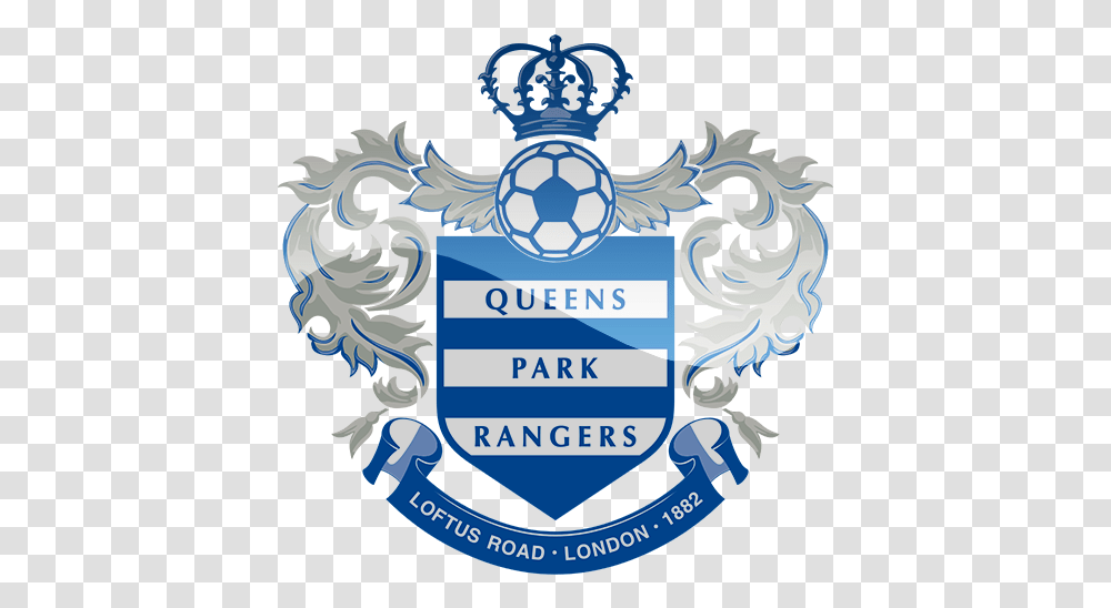 Queens Park Rangers Queens Park Rangers Logo, Symbol, Trademark, Emblem, Poster Transparent Png
