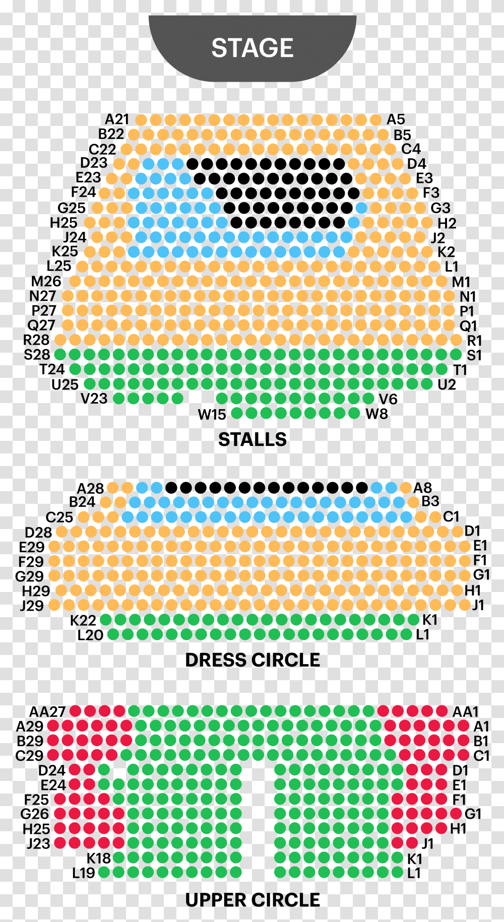 Queens Theatre Seating Map Layout Wyndham's Theatre Seating Plan, Honeycomb, Food, Pattern Transparent Png