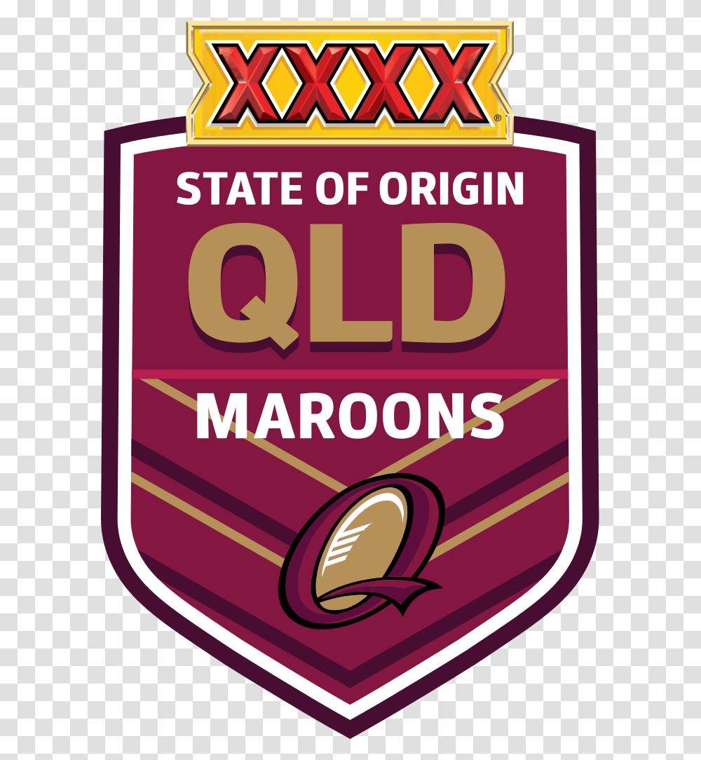 Queensland Rugby League Team, Label, Poster, Advertisement Transparent Png
