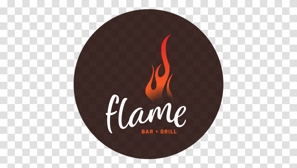 Queenstown Steak Restaurant Flame Bar & Grill Circle, Text, Fire, Symbol, Alphabet Transparent Png