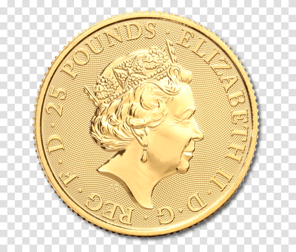 Queen's Beasts Unicorn Gold Coin 2018 Celticgoldeu Solid, Money, Rug Transparent Png