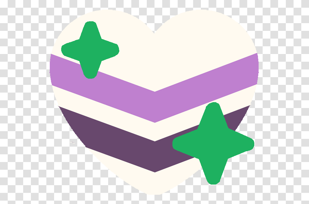 Queerchevronsparkleheart Discord Emoji Heart, Star Symbol, Baseball Cap, Hat Transparent Png