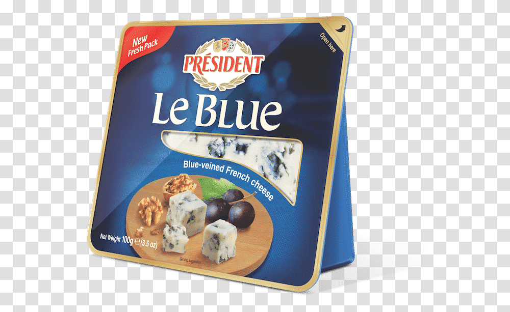Queijo Le Blue President, Plant, Food, Blueberry, Fruit Transparent Png