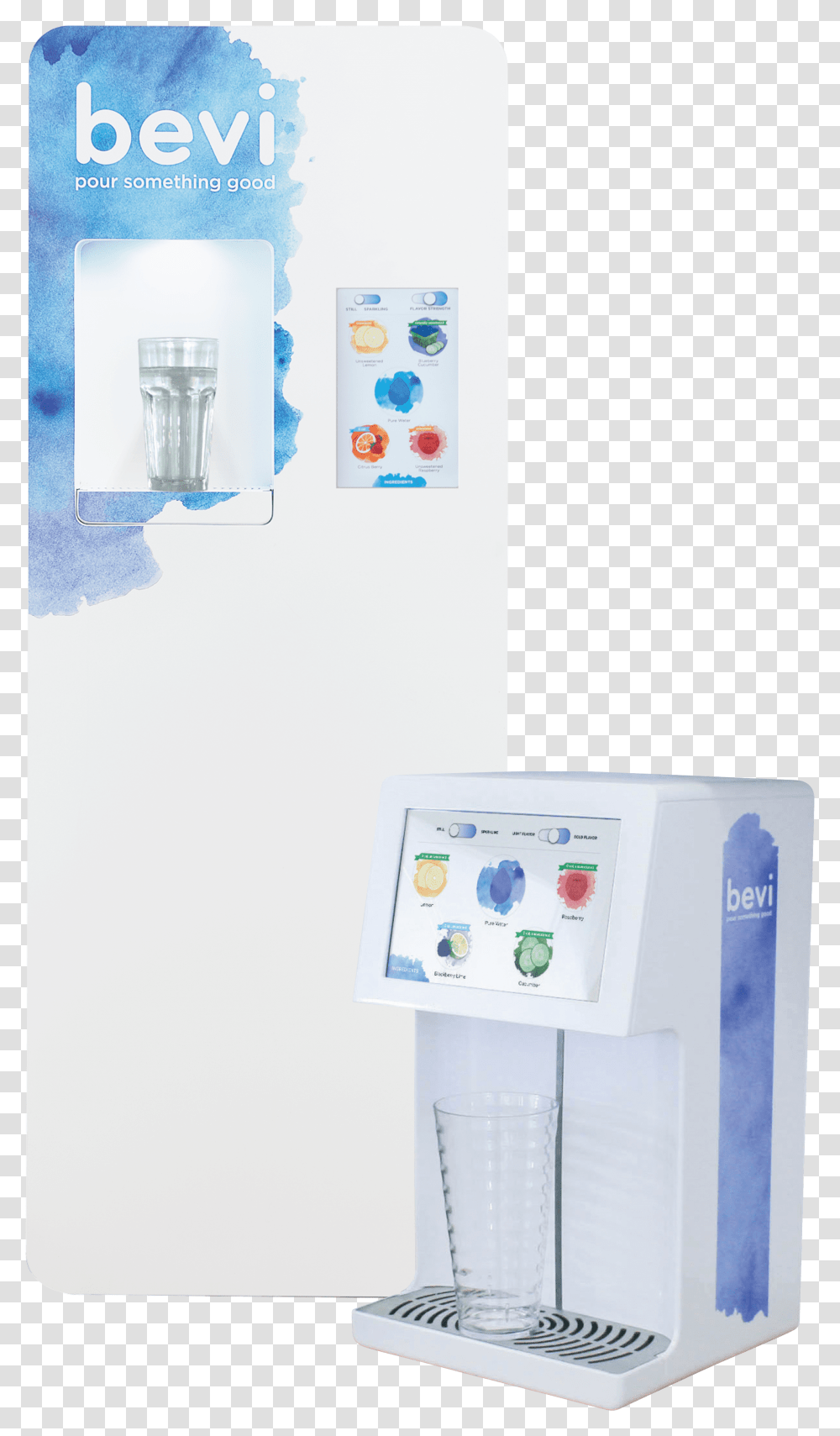 Quench By Bevi Freestanding Countertop Machine Bevi Water, Lab, Appliance Transparent Png