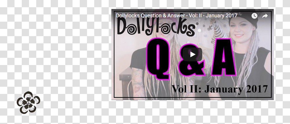Question And Answer About Dreadlocks Poster, Person, Alphabet, Word Transparent Png