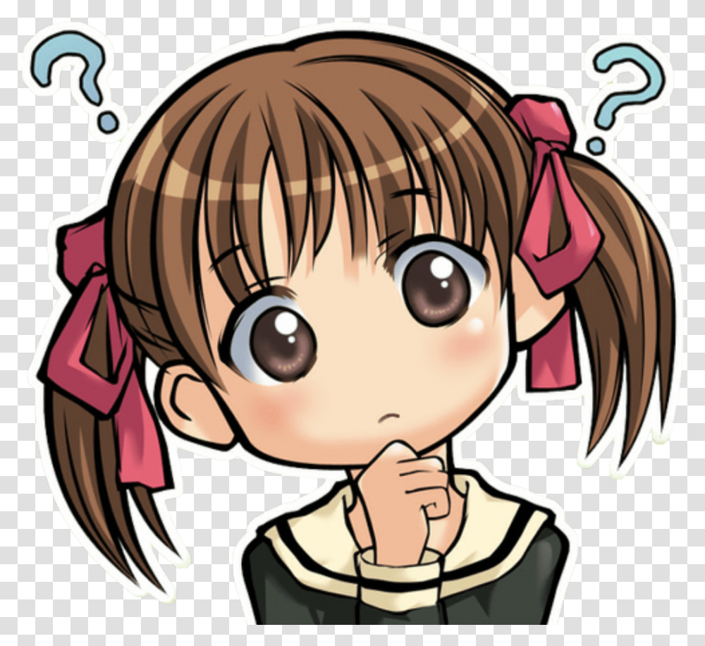 Question Anime Anime Asking Questions, Comics, Book, Manga Transparent Png