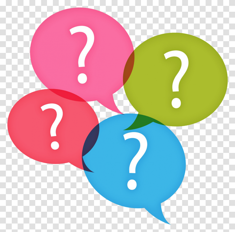 Question Faq Youtube Thought Question, Ball, Balloon, Number Transparent Png