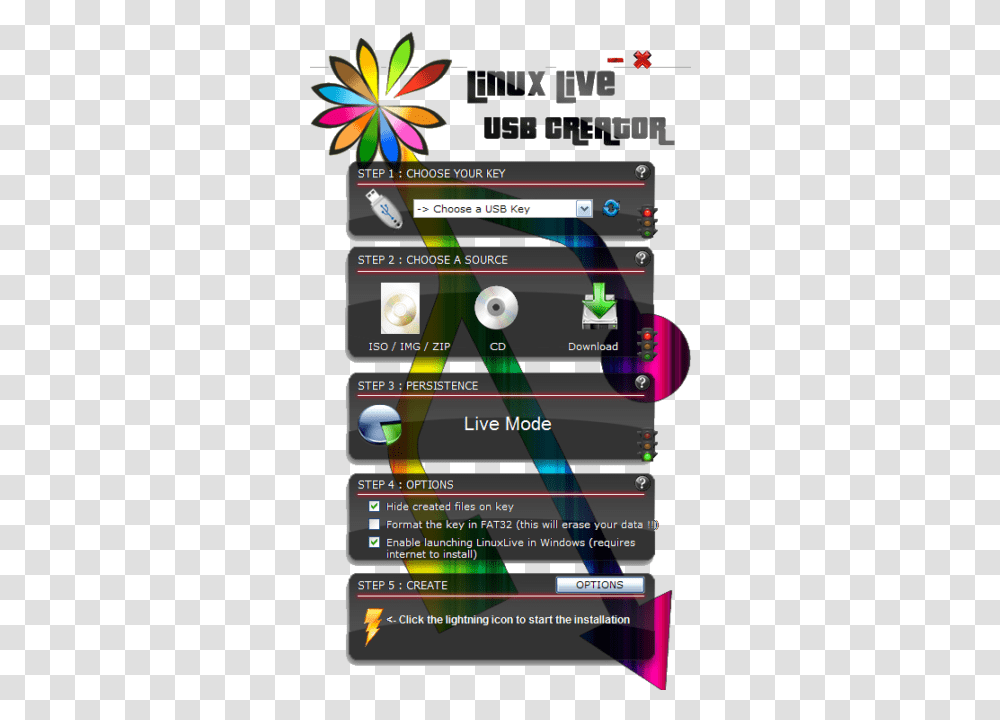 Question How To Make Linux Bootable Usb Os Today Linuxlive Usb Creator, Electronics, Mobile Phone, Cell Phone, GPS Transparent Png