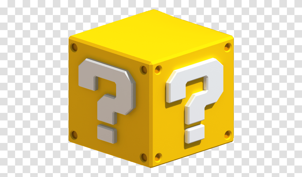 Question Mario Question Block, Mailbox, Letterbox, Rubix Cube Transparent Png