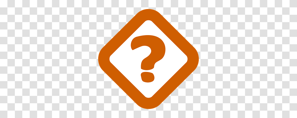 Question Mark Road Sign, Logo, Trademark Transparent Png