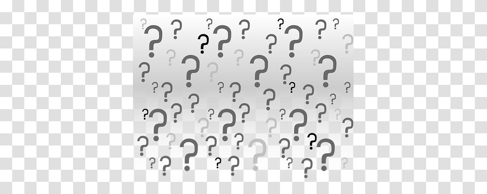 Question Mark Background Number, Jigsaw Puzzle Transparent Png